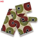 HO Classic African Wax Print Wrapper – Red & Lime Sunburst